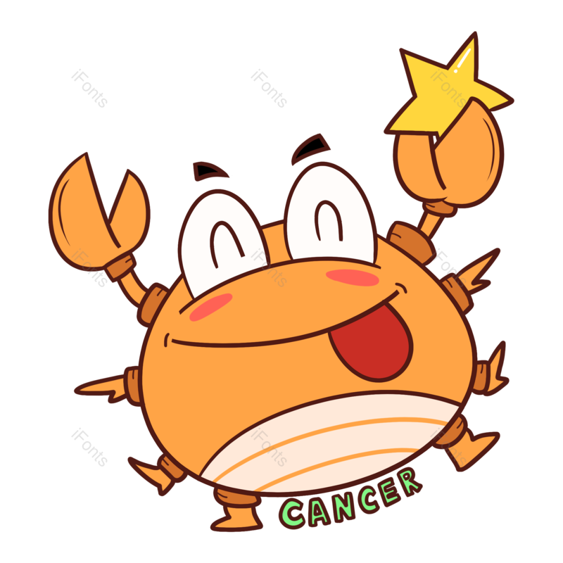 卡通图片,星座元素,十二星座PNG,免抠素材
